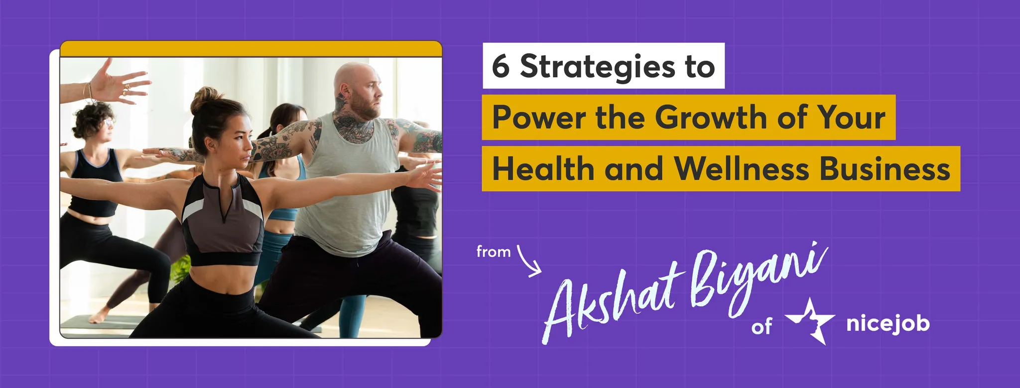 group of people in yoga studio nicejob